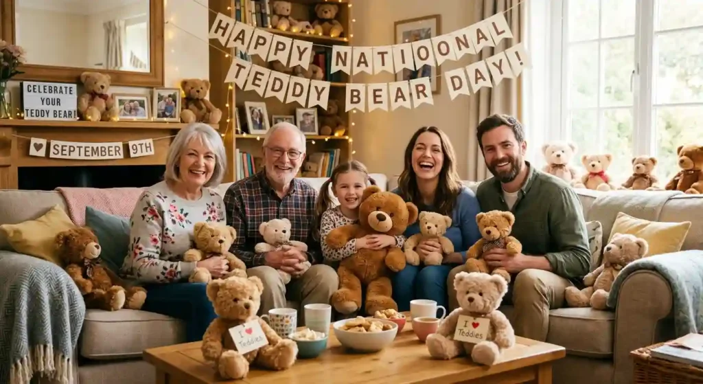 Family National Teddy Bear Day Wishes