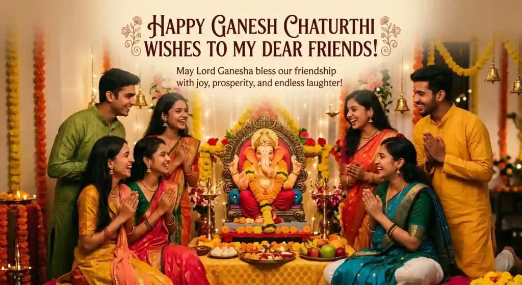 Ganesh Chaturthi Wishes for Friends