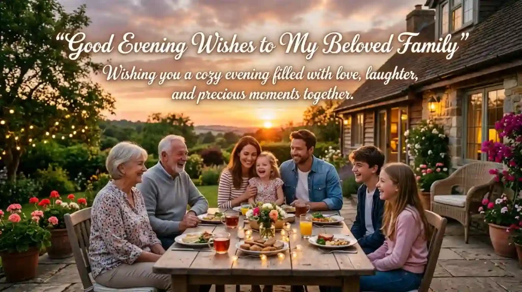 Good Evening Wishes for Family