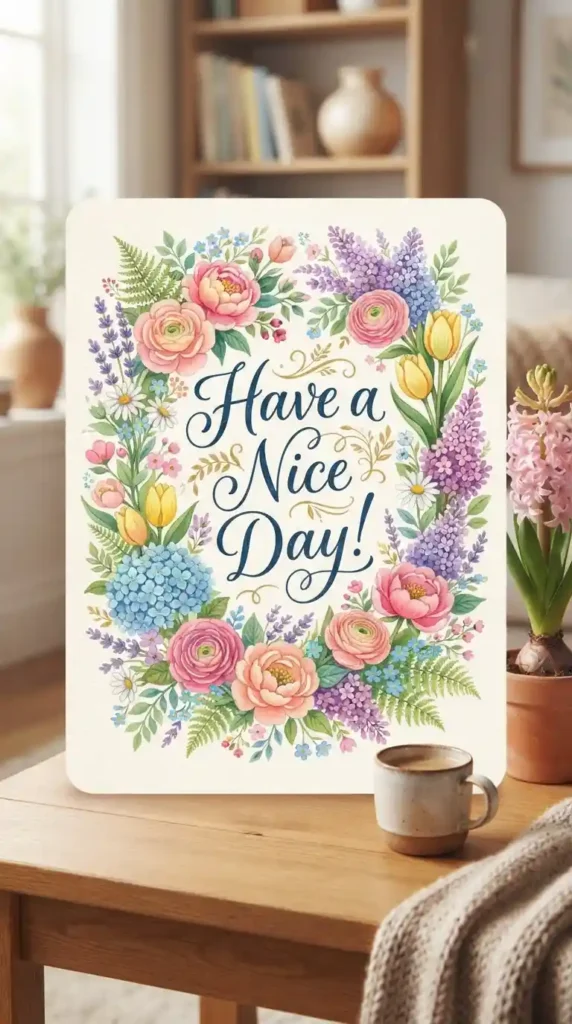 Have a Nice Day Wishes for Family