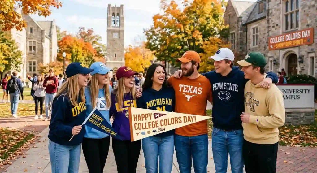 Heartfelt College Colors Day Wishes