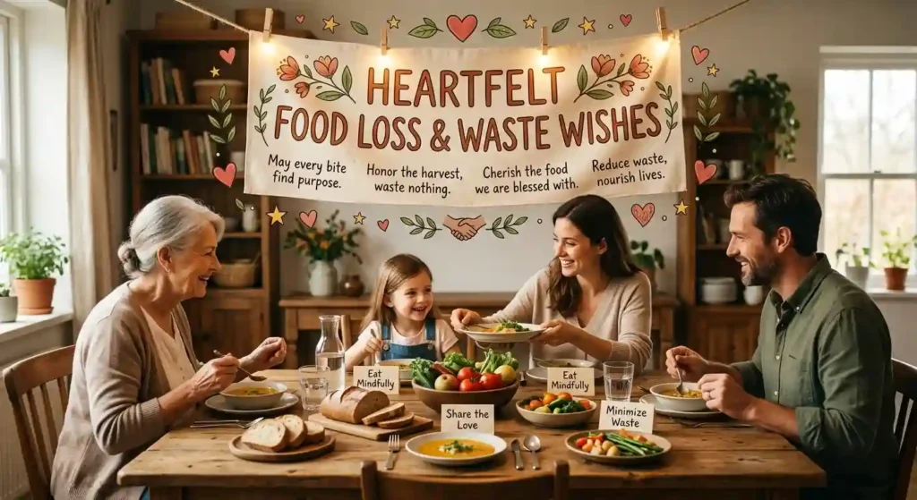 Heartfelt Food Loss and Waste Wishes