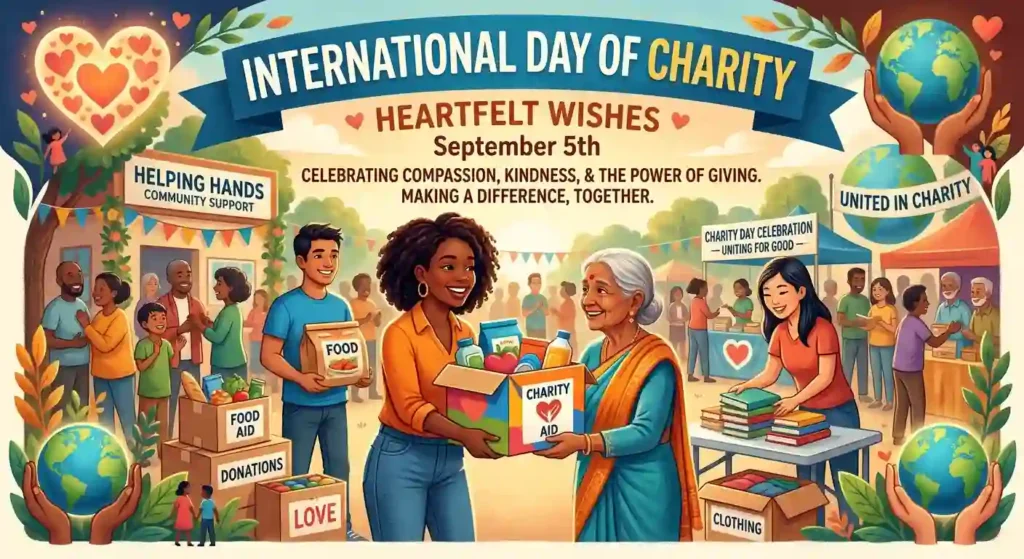 Heartfelt International Day of Charity Wishes