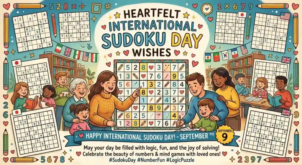 Heartfelt International Sudoku Day Wishes
