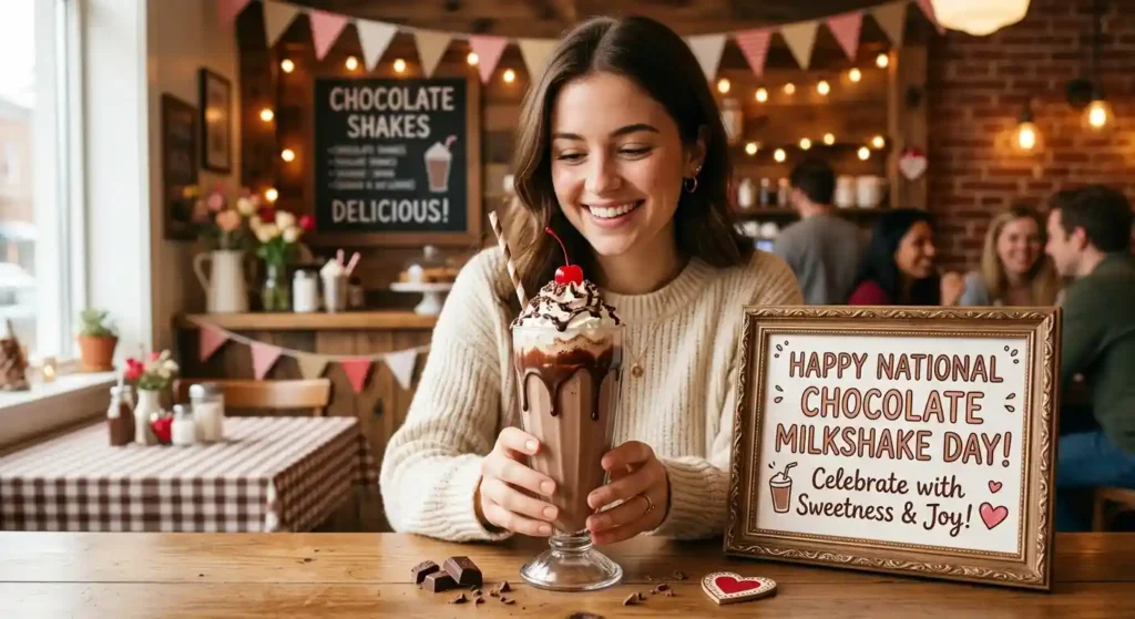 Heartfelt National Chocolate Milkshake Day Wishes