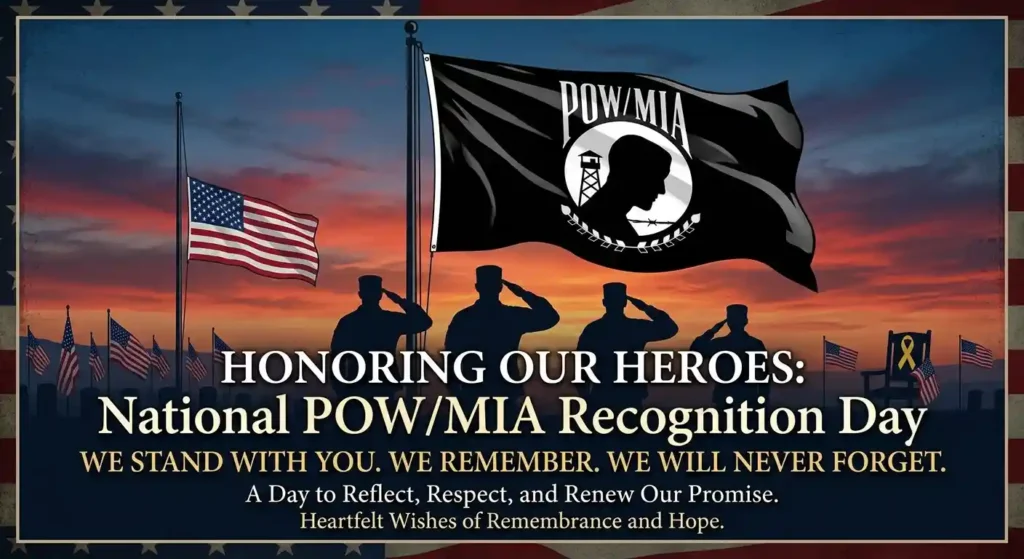 Heartfelt National POW/MIA Recognition Day Wishes
