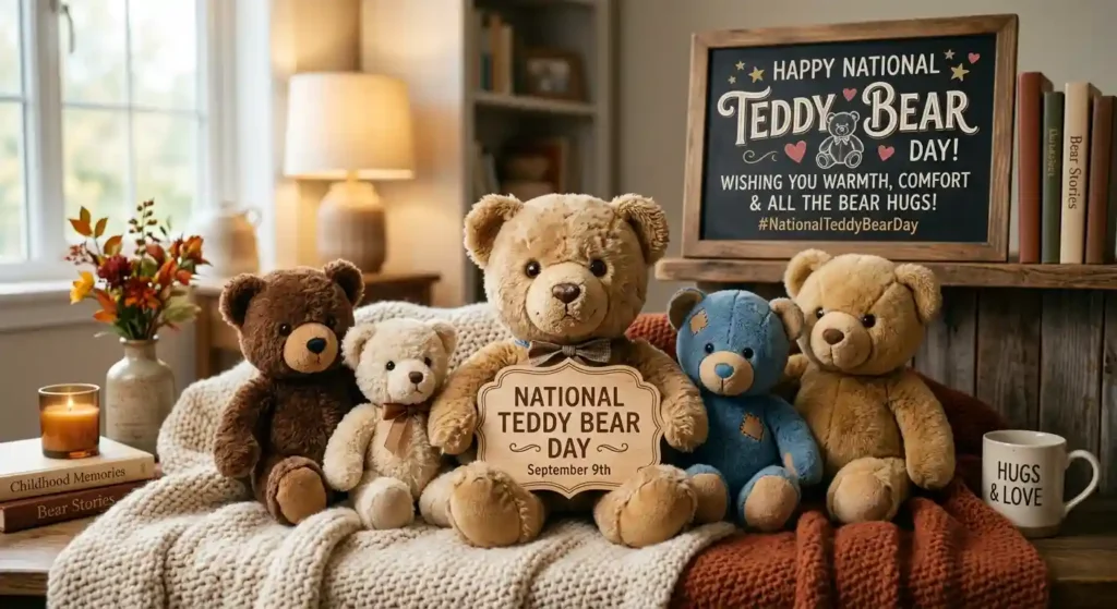 Heartfelt National Teddy Bear Day Wishes