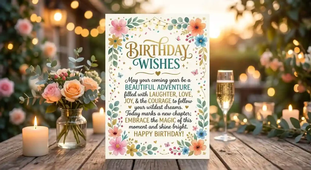 Inspirational Birthday Wishes 