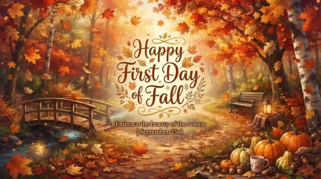 Inspirational First Day of Fall Wishes 
