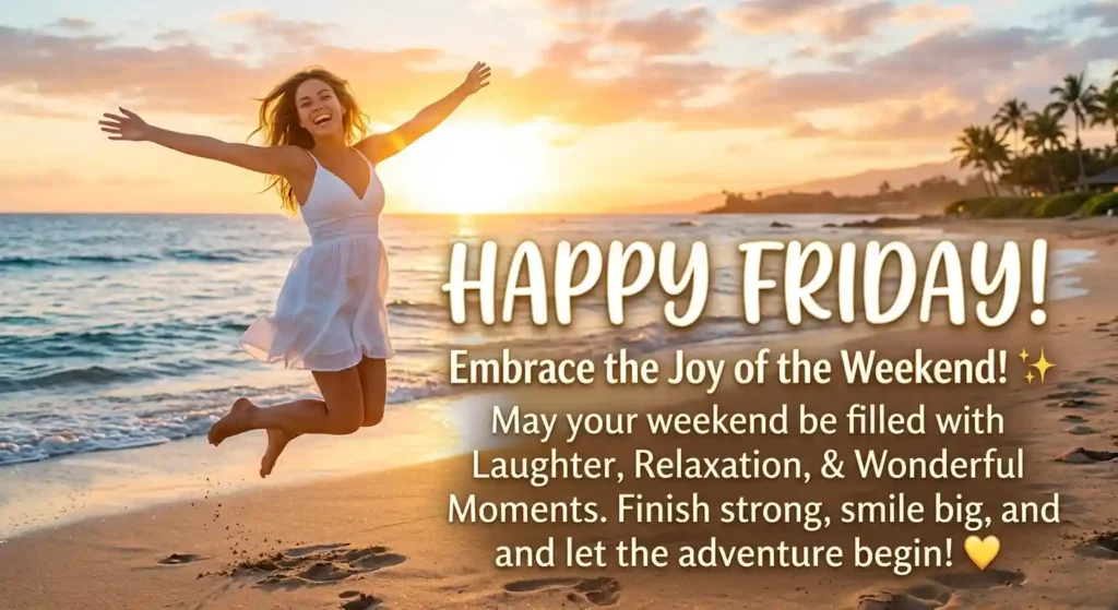 Inspirational Happy Friday Wishes
