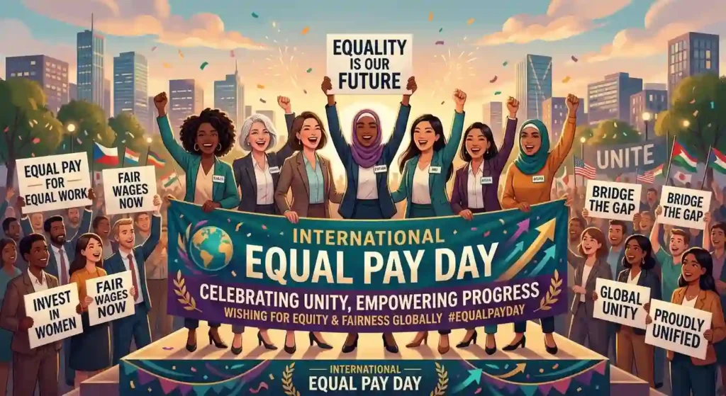 Inspirational International Equal Pay Day Wishes