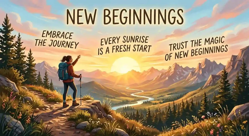Inspirational Messages for New Beginnings