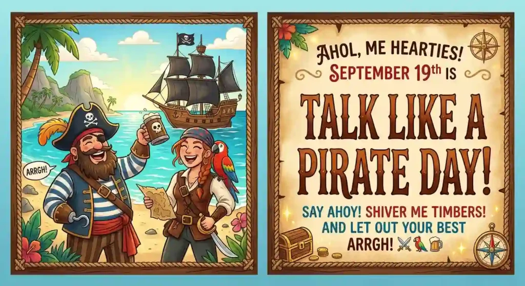 Instagram Captions for Talk Like a Pirate Day