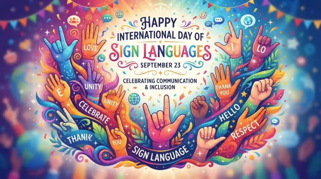 International Day of Sign Languages Wishes