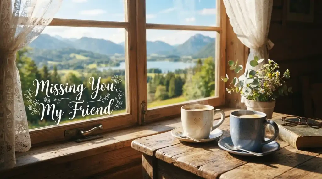 Missing You Messages for Friends