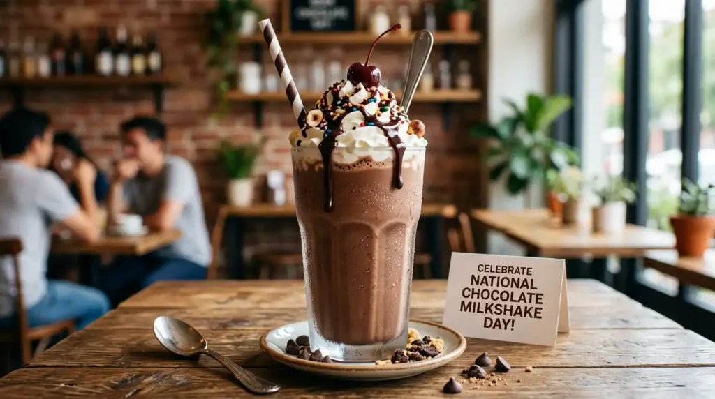 Social Media Captions for Chocolate Milkshake Day