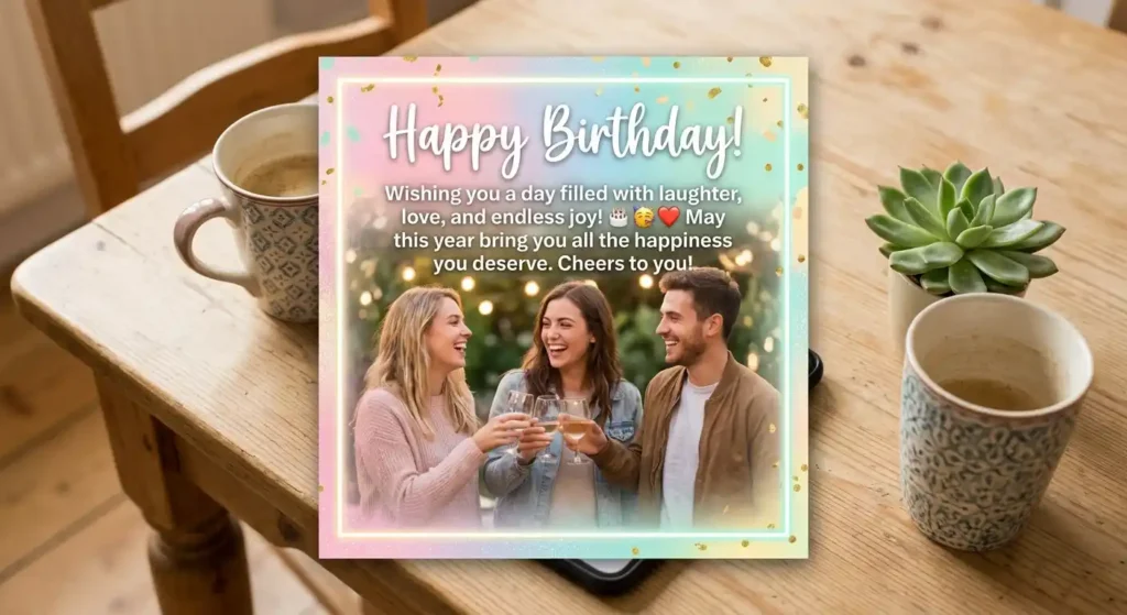 Social Media Wishes and Captions