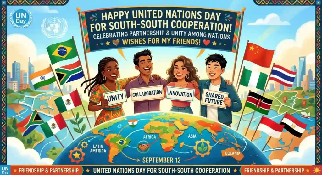 United Nations Day for South-South Cooperation Wishes for Friends
