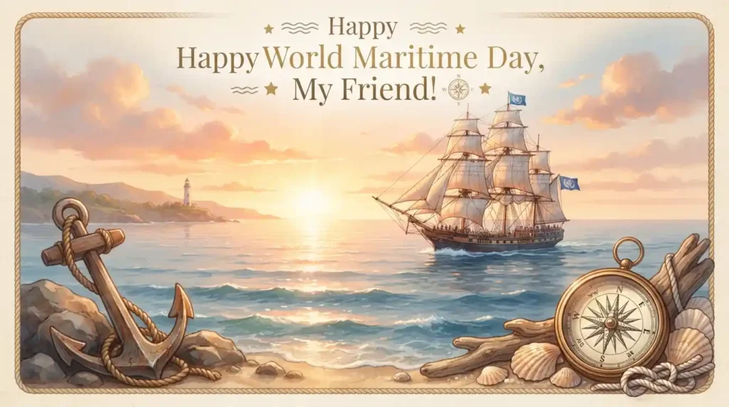 World Maritime Day Wishes for Friends