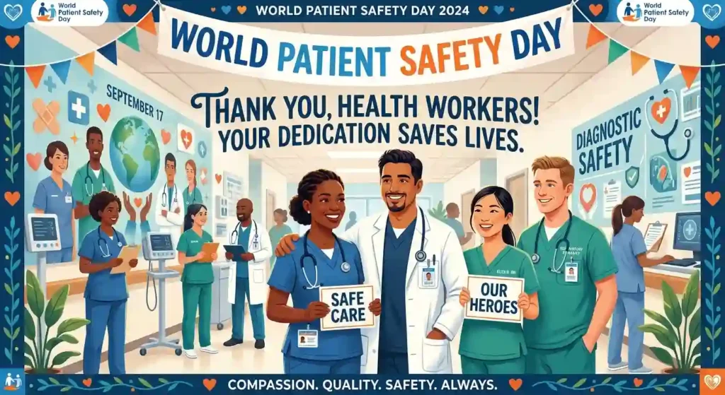 World Patient Safety Day Wishes for Health Workers
