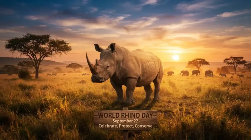 World Rhino Day Social Media Captions