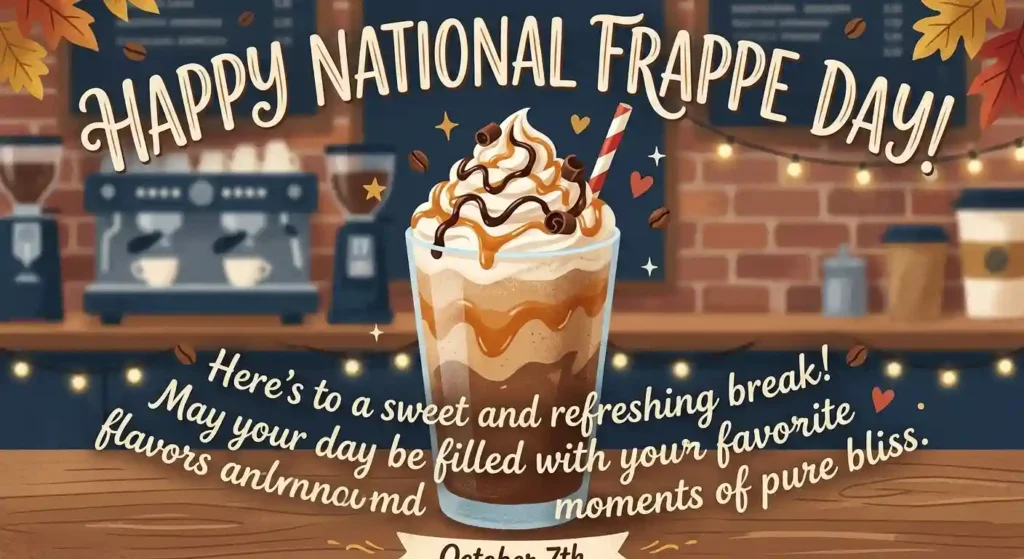 Heartfelt National Frappe Day Wishes