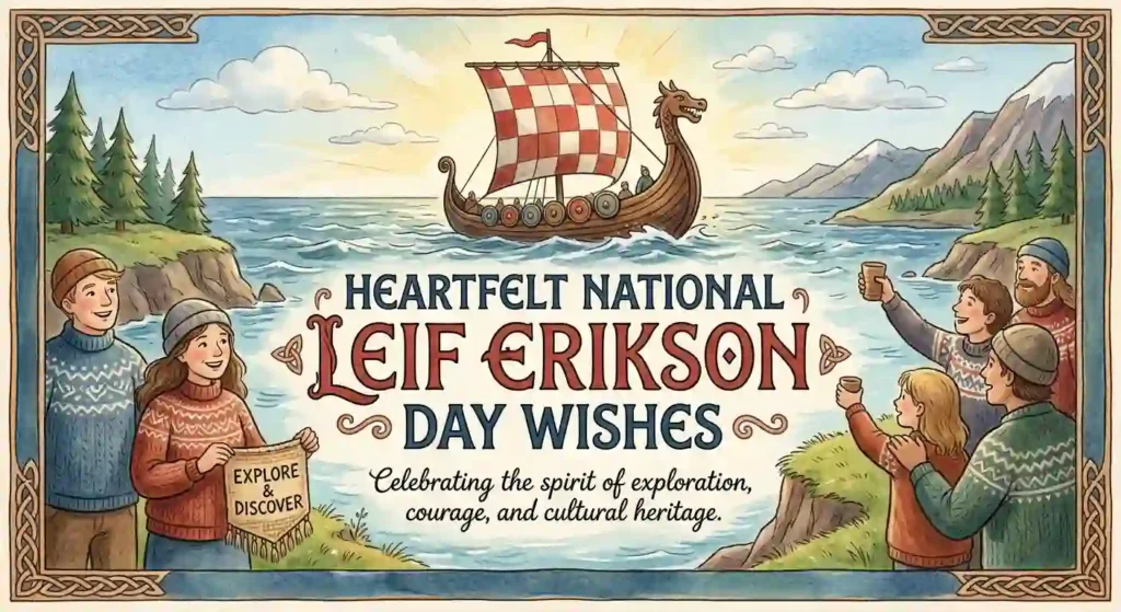 Heartfelt National Leif Erikson Day Wishes
