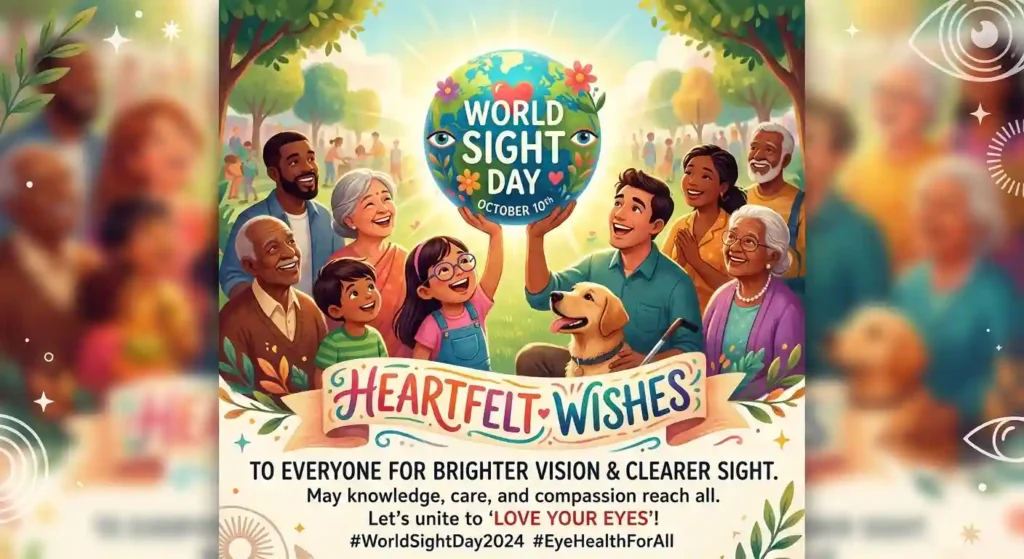 Heartfelt World Sight Day Wishes