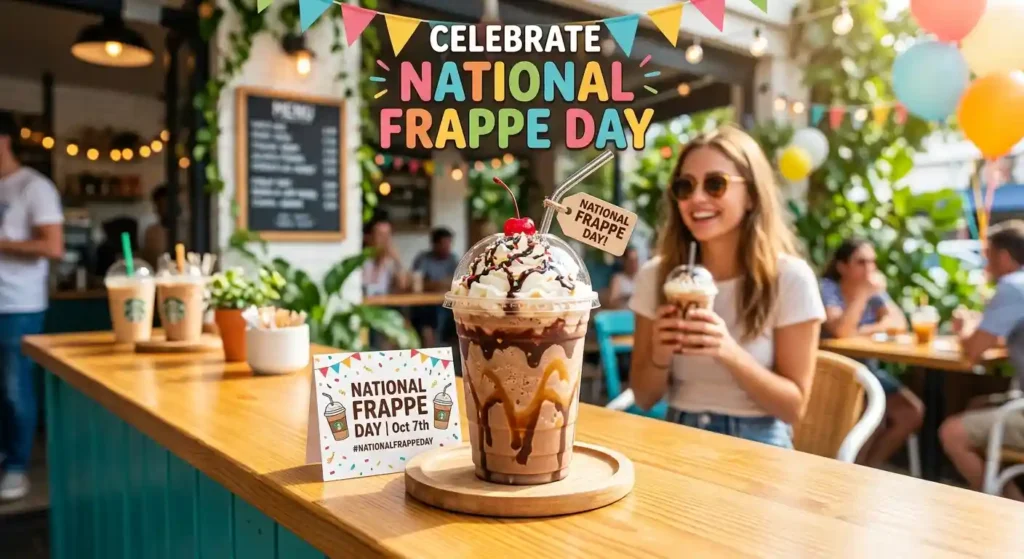 National Frappe Day Social Media Captions