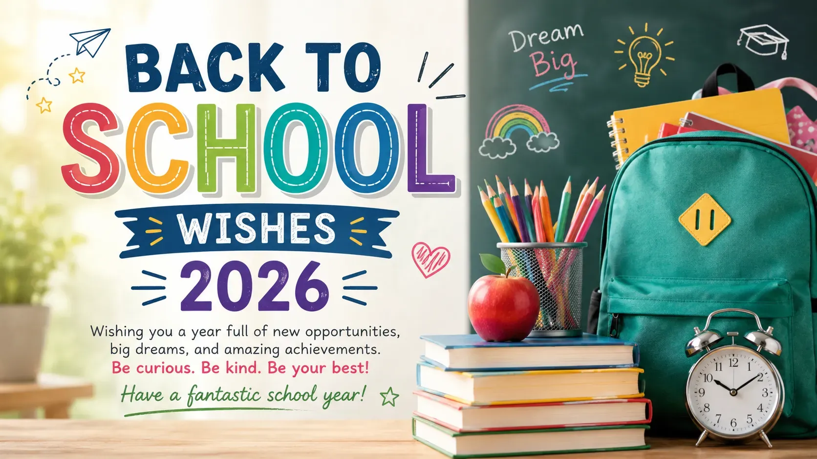 back to school wishes 2026