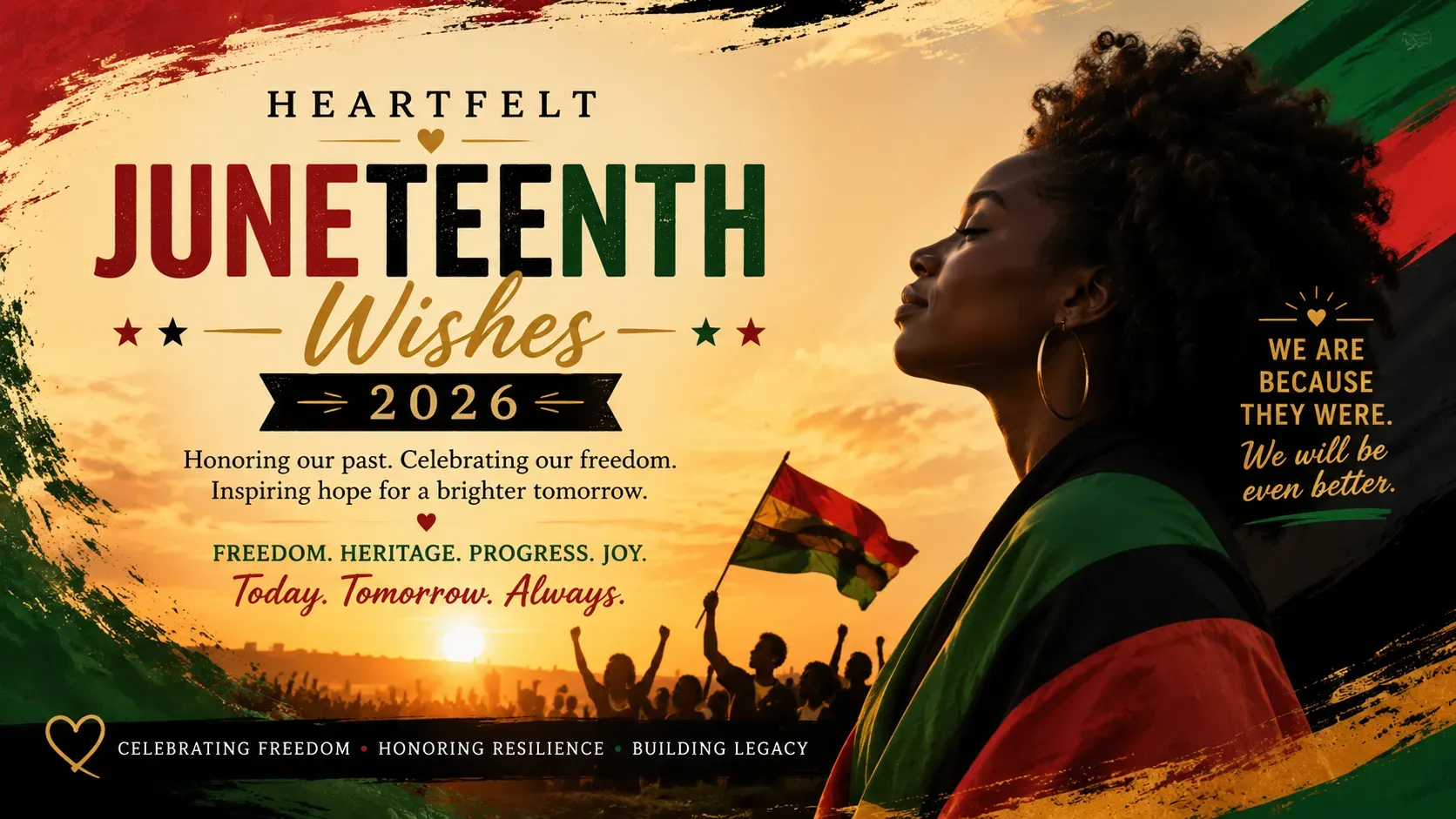 heartfelt juneteenth wishes 2026