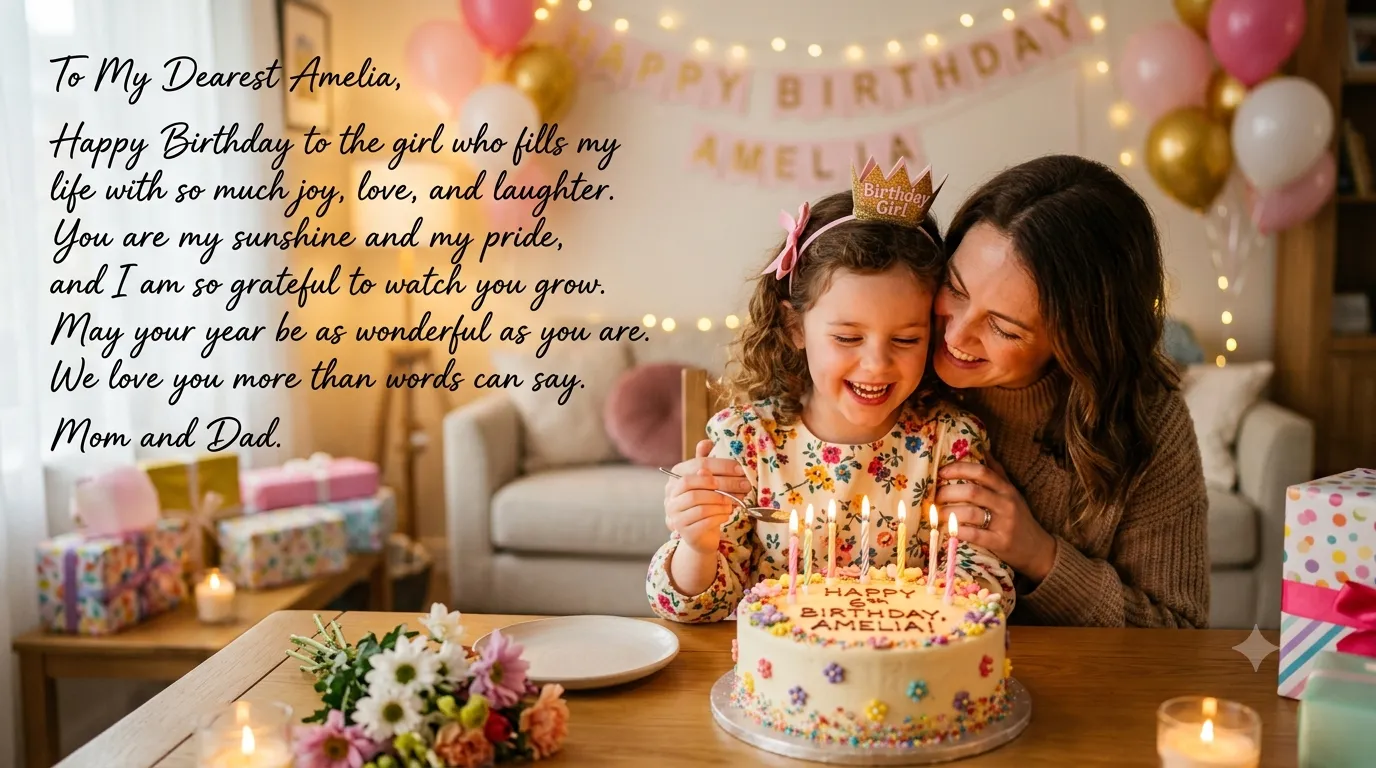 120 Heart Touching Daughter Birthday Wishes to Express Your Love