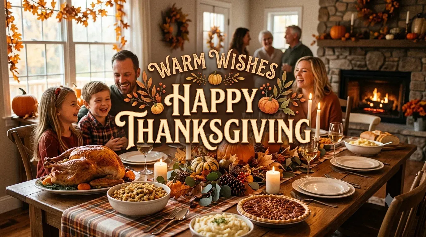 warm wishes happy thanksgiving