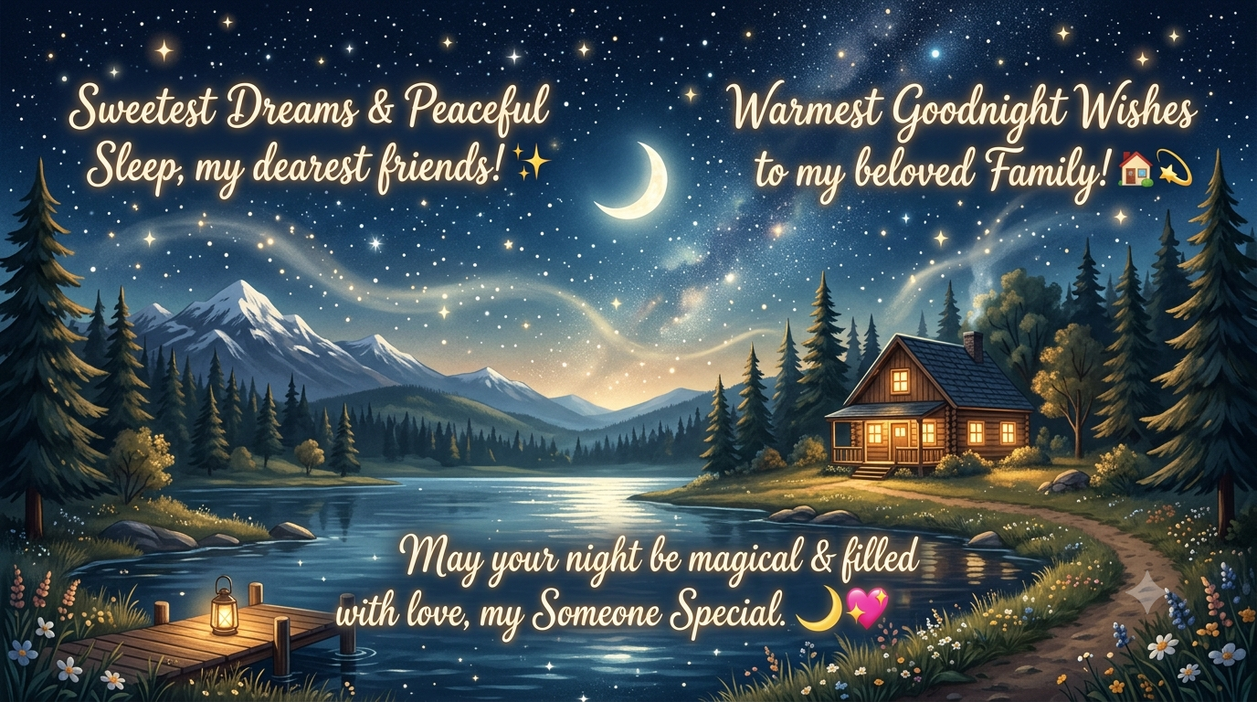 short good night wishes