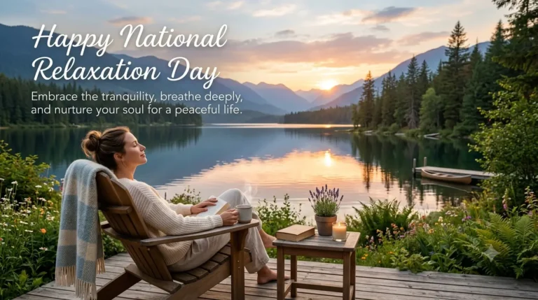 National Relaxation Day messages