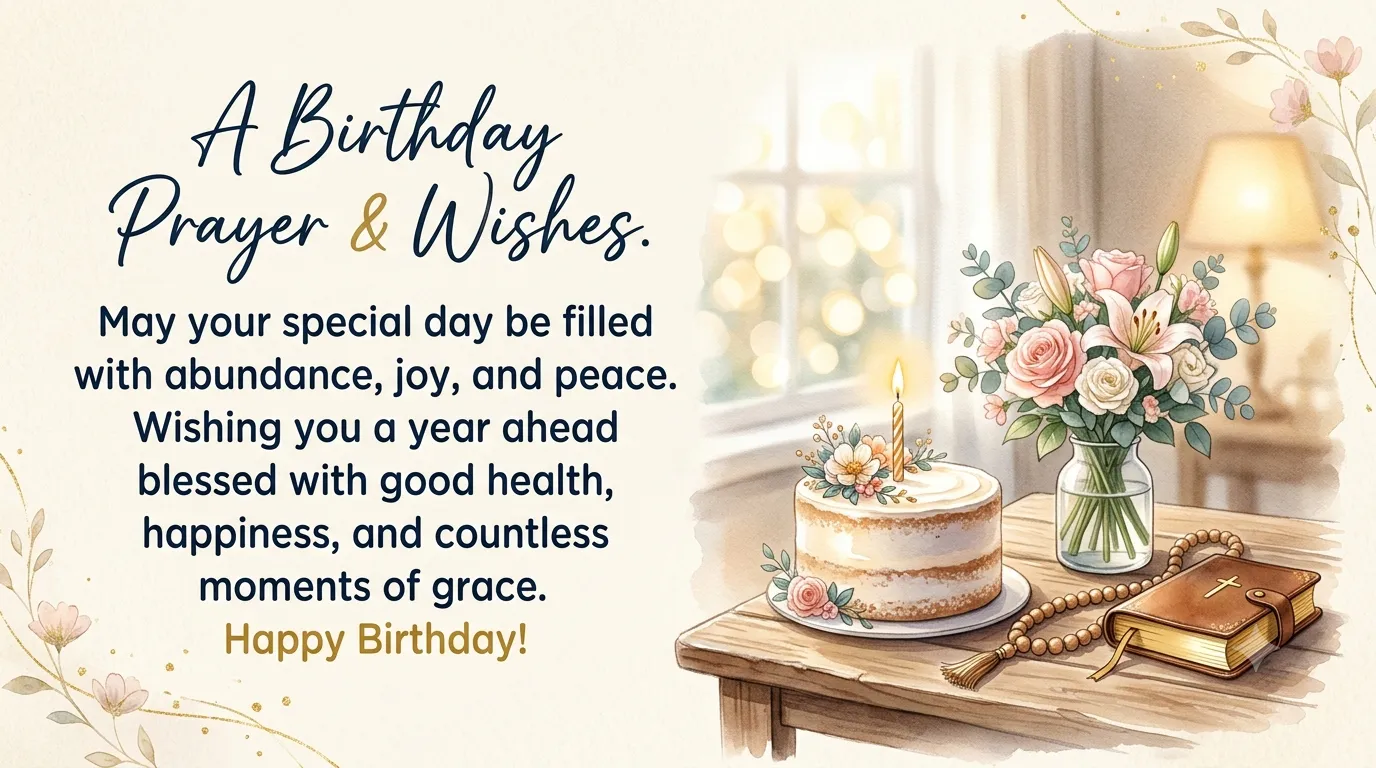 Birthday Prayer Wishes