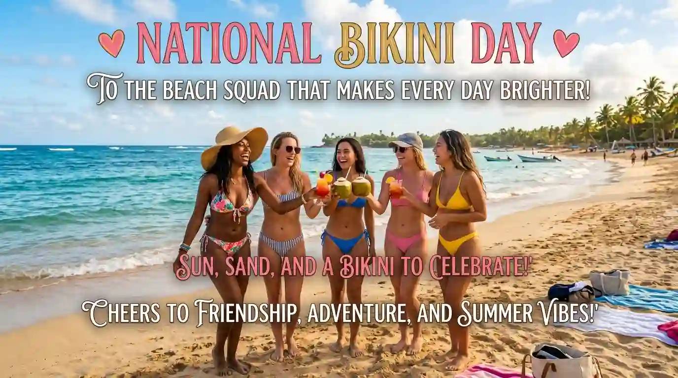 National Bikini Day Wishes