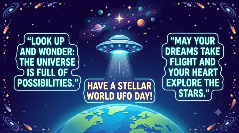 World UFO Day Wishes