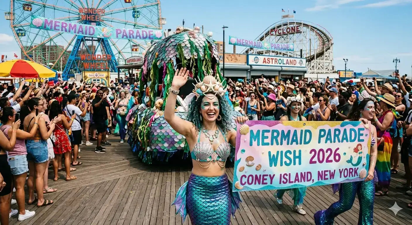 Mermaid Parade wish 2026