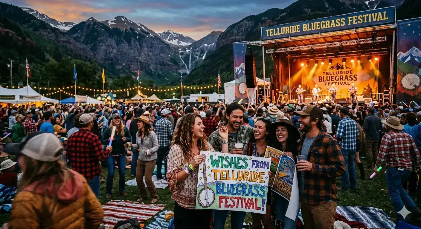 Telluride Bluegrass Festival wishes