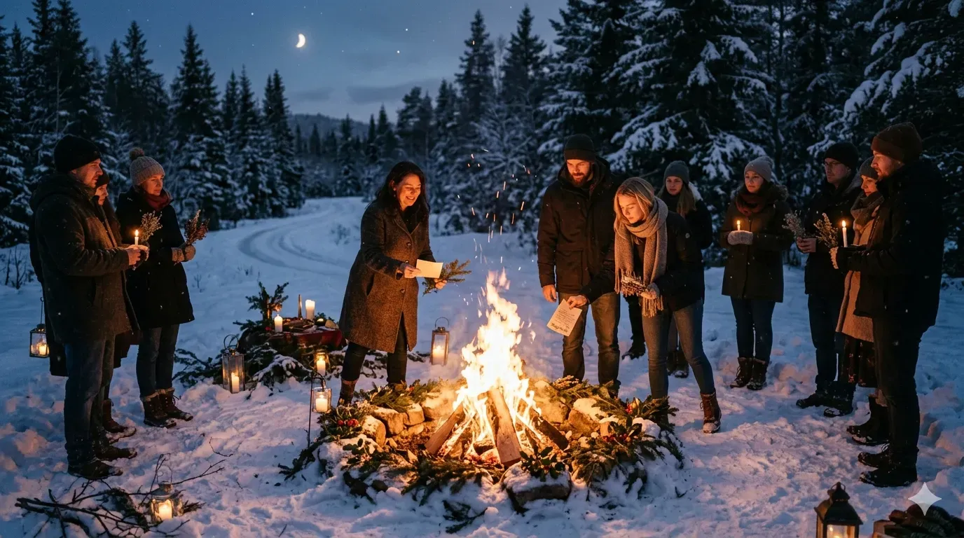 winter solstice wishes ritual