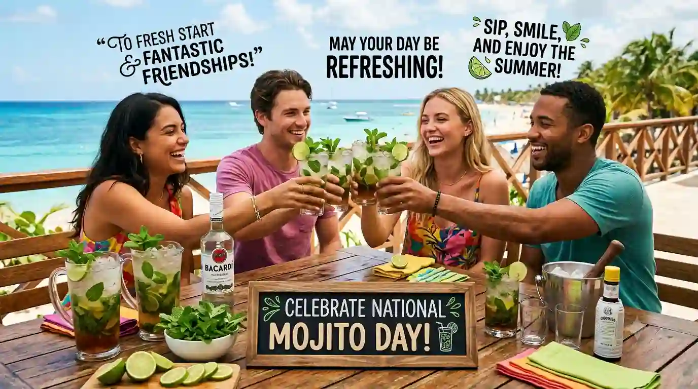 National Mojito Day Wishes