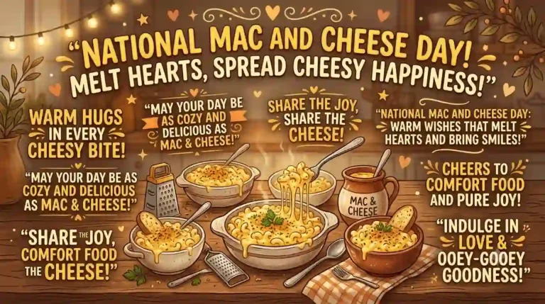 National Mac and Cheese Day Wishes