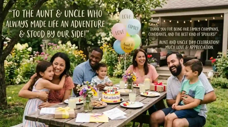 Aunt and Uncle Day Wishes