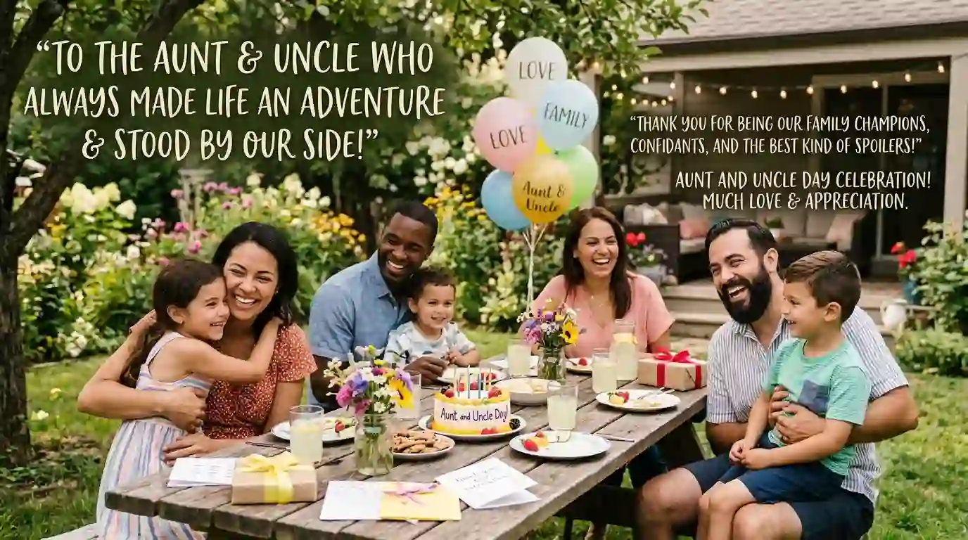 Aunt and Uncle Day Wishes