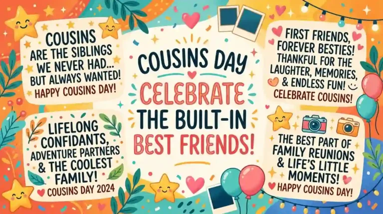 Cousins Day Wishes