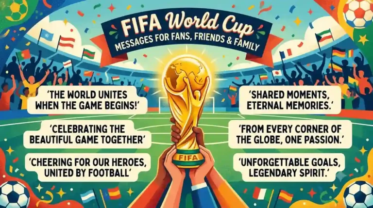 fifa world cup message