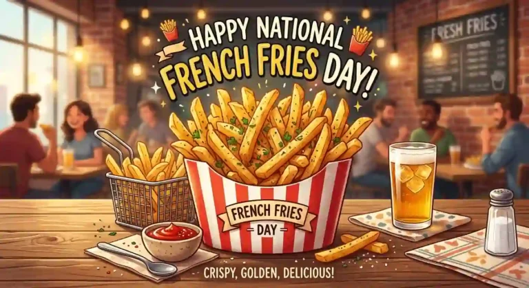 French Fries Day Wishes