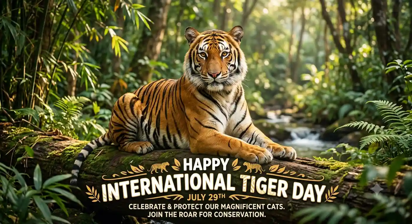 International Tiger Day Wishes