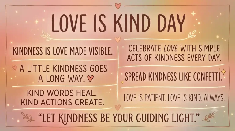 Love Is Kind Day Wishes